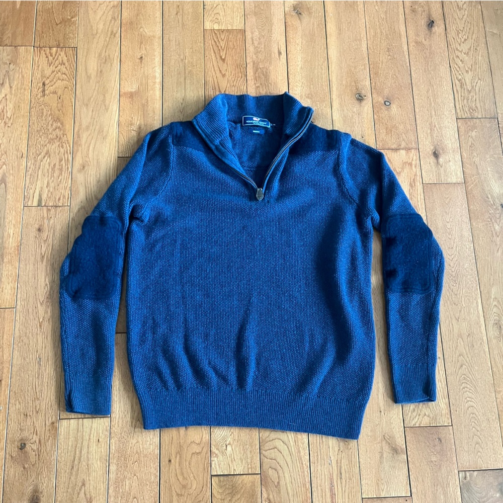 Vineyard Vines Sweater Shep Shirt - Size Medium - Picture 4 of 8